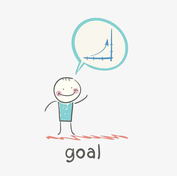 创意蓝色水彩人物插图免抠