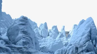 雪山雪地免抠