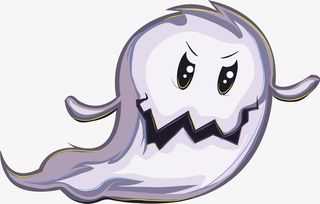 灰色鬼魂幽灵免抠