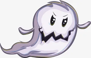 灰色鬼魂幽灵免抠