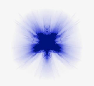 蓝色彩光免抠