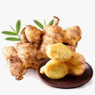 碟子里的生姜免抠