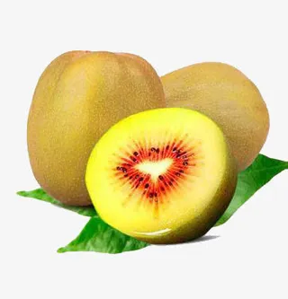 两个半水果红心猕猴桃免抠