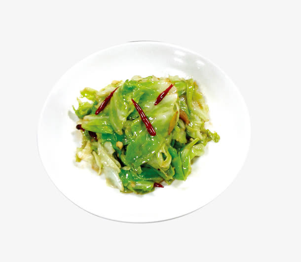 清炒白菜免抠