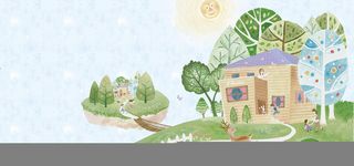 世外桃源背景图高清