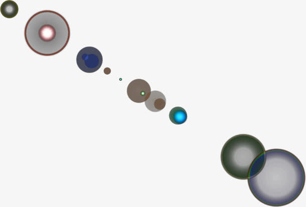 闪光直线圆形光效免抠