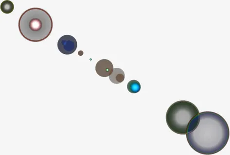 闪光直线圆形光效免抠 闪光直线圆形光效免抠