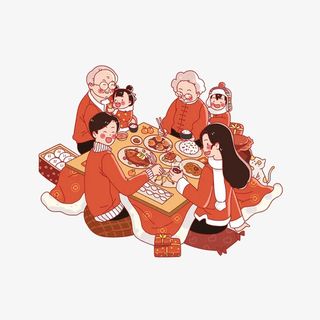 大年三十除夕夜免抠