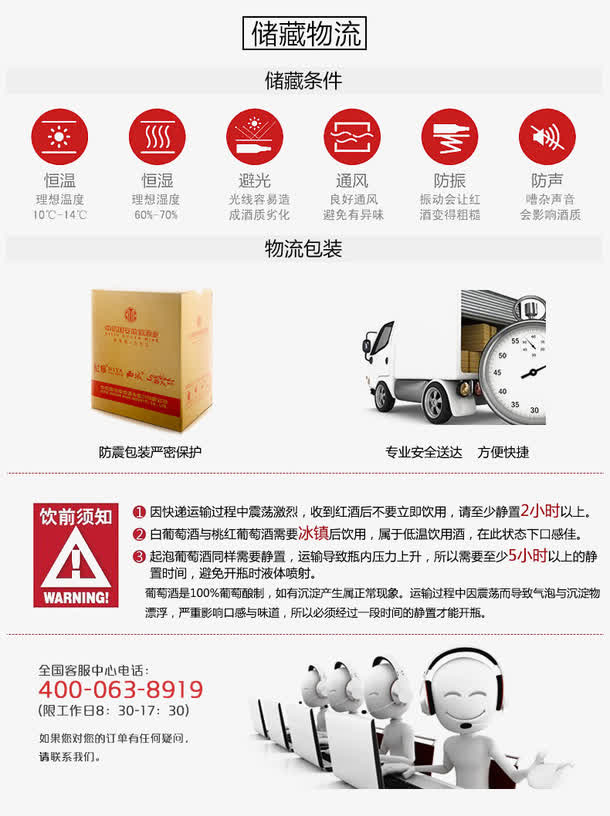 储藏物流说明免抠