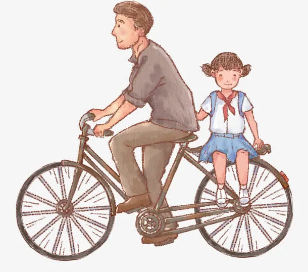 父亲节元素免抠