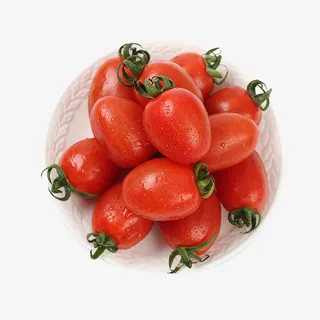 一碟好吃的圣女果设计免抠