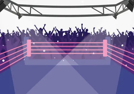 闪亮擂台矢量免抠