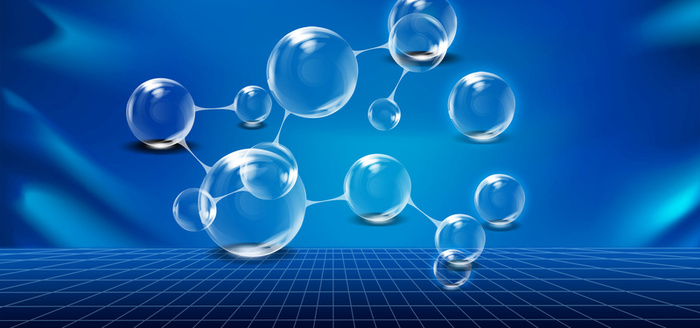 蓝色科技背景高清