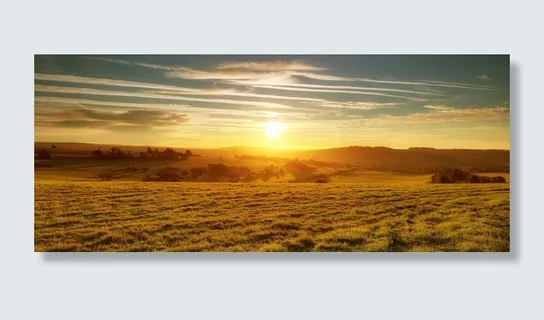 秋天田野风景背景高清