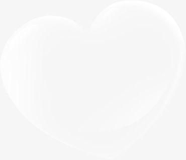 白色爱心边框七夕情人节海报背景免抠