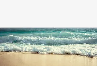 唯美大海景色免抠