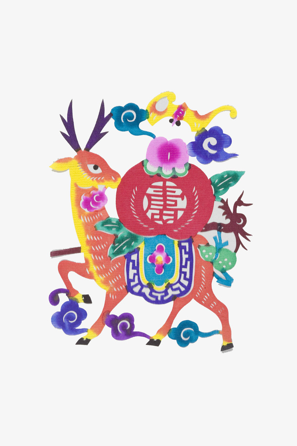 唯美创意剪纸免抠图免抠