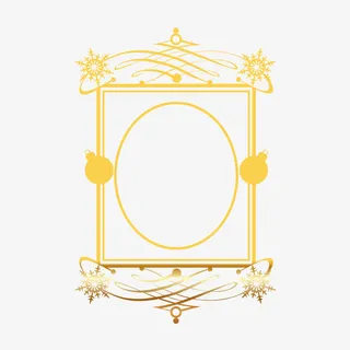 矢量复古边框免抠