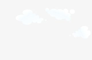 白色云朵装饰图案免抠