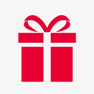 红色卡通大礼菜鸟图库片免抠