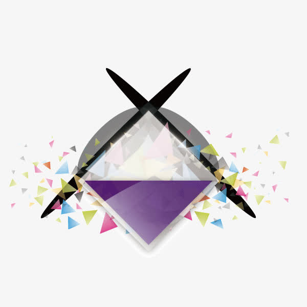 banner背景装饰图案 发光