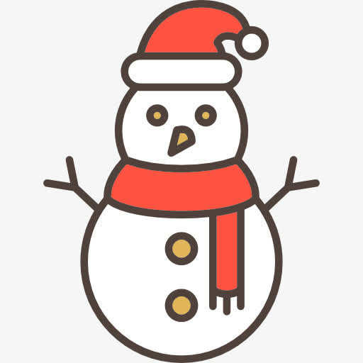 雪人图标免抠