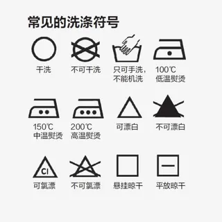 常见的洗标免抠