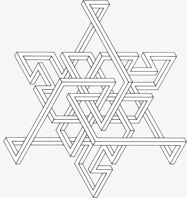 科技感折线图免抠