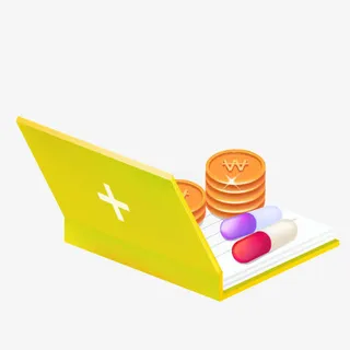 本子金币和药丸免抠