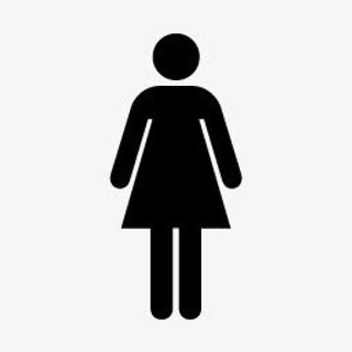 女厕所标识图标免抠