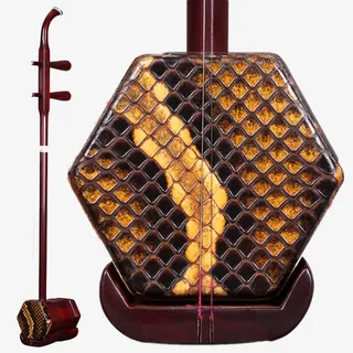 手工紫檀二胡免抠