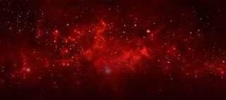 红色梦幻星空炫光大气banner高清