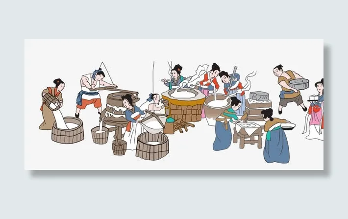 民间豆腐坊免抠