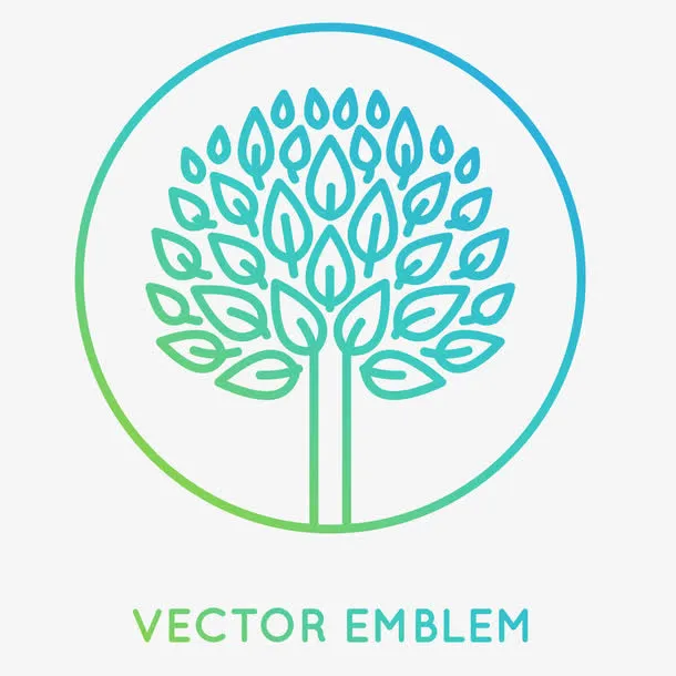 矢量企业个性LOGO免抠