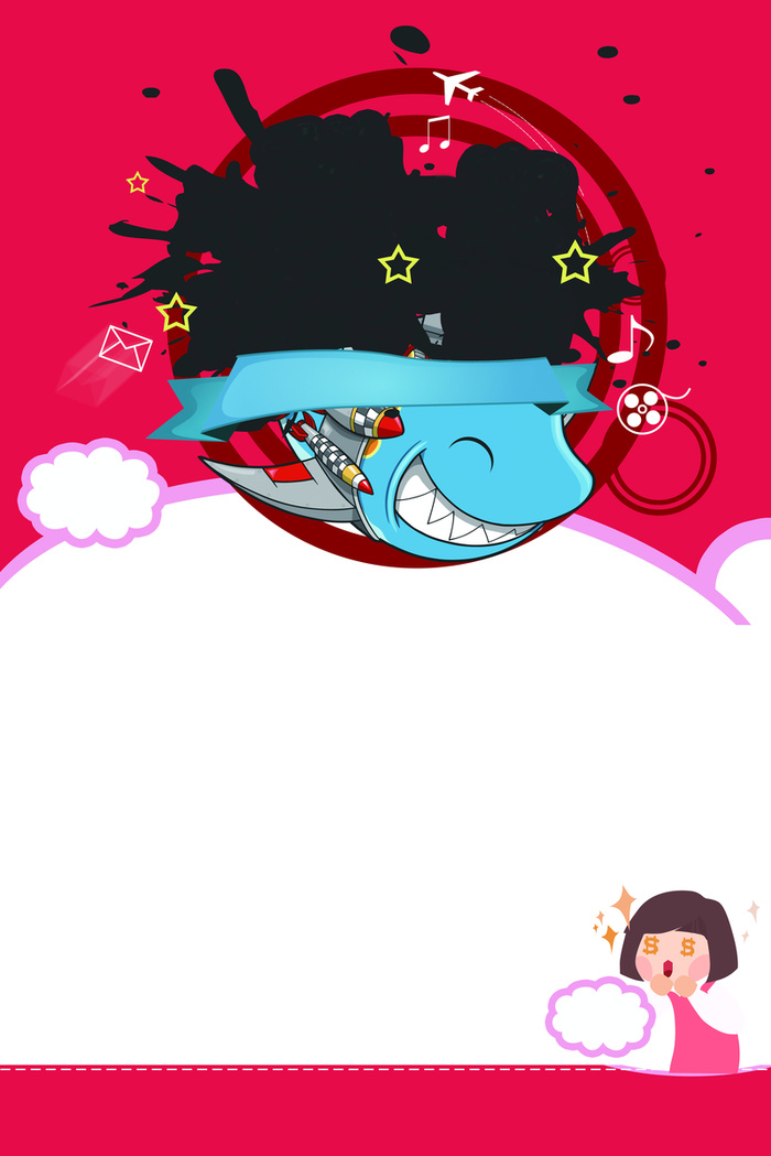 红色动漫背景高清