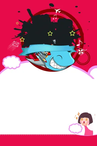 红色动漫背景高清