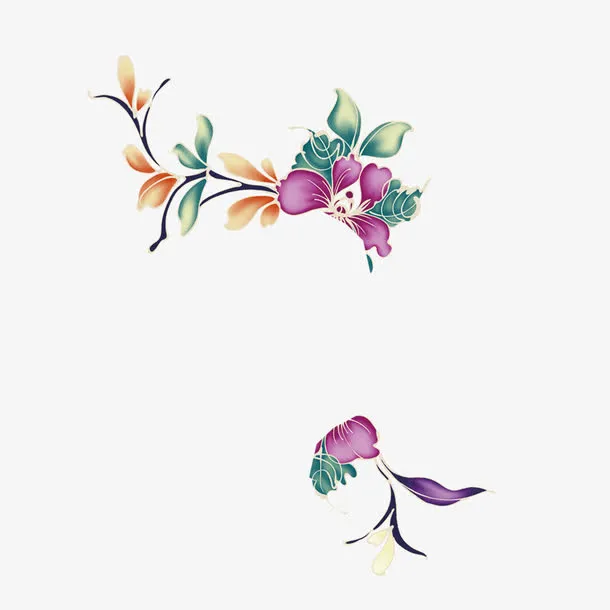 中国风    花纹  底纹免抠