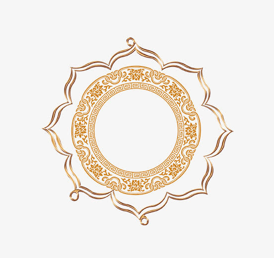 中国风窗花花纹免扣素材免抠装饰中国风元素