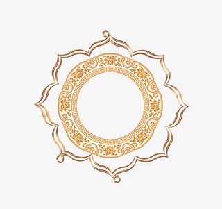 中国风窗花花纹免扣素材免抠装饰中国风元素