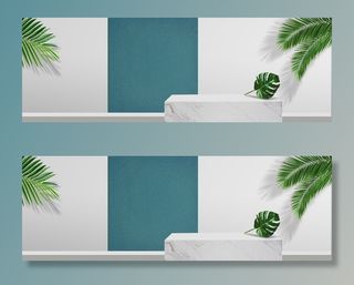 淘宝珠宝清新简约黄金首饰海报高清文艺清新背景