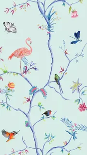 手绘卡通花朵壁纸免抠