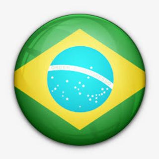 巴西国旗对世界标志图标免抠