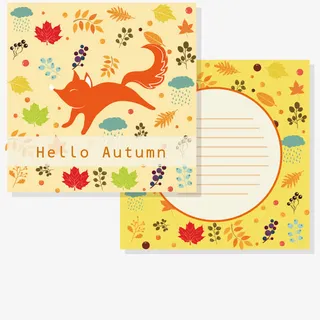 矢量艺术宣传画册免抠