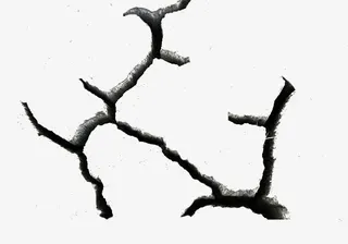 大地的缝隙免抠