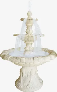 欧式小喷泉建筑免抠