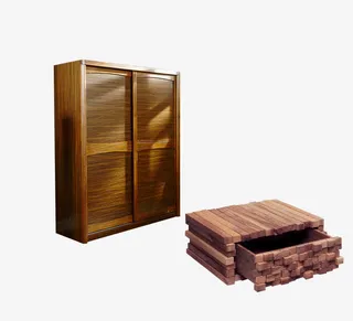 木质衣柜免抠