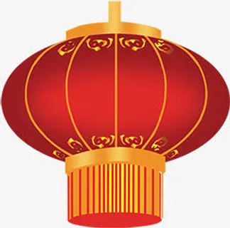 手绘红灯笼图片素材免抠