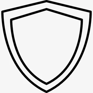 盾牌轮廓图标免抠