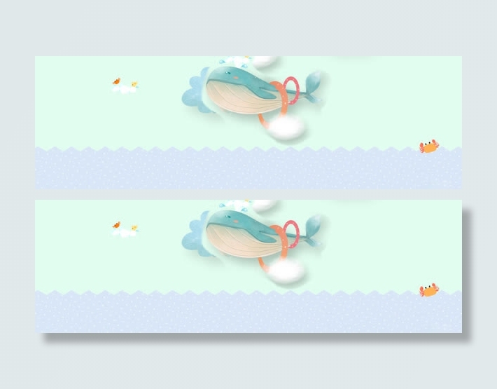 童装背景海报免抠