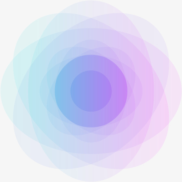 光影花的几何图12免抠